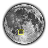 Photo map showing location of Mare Nubium (Sea Of Clouds)