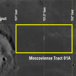 Mare Moscoviense - Море Московии на (5 KM Satellite View)