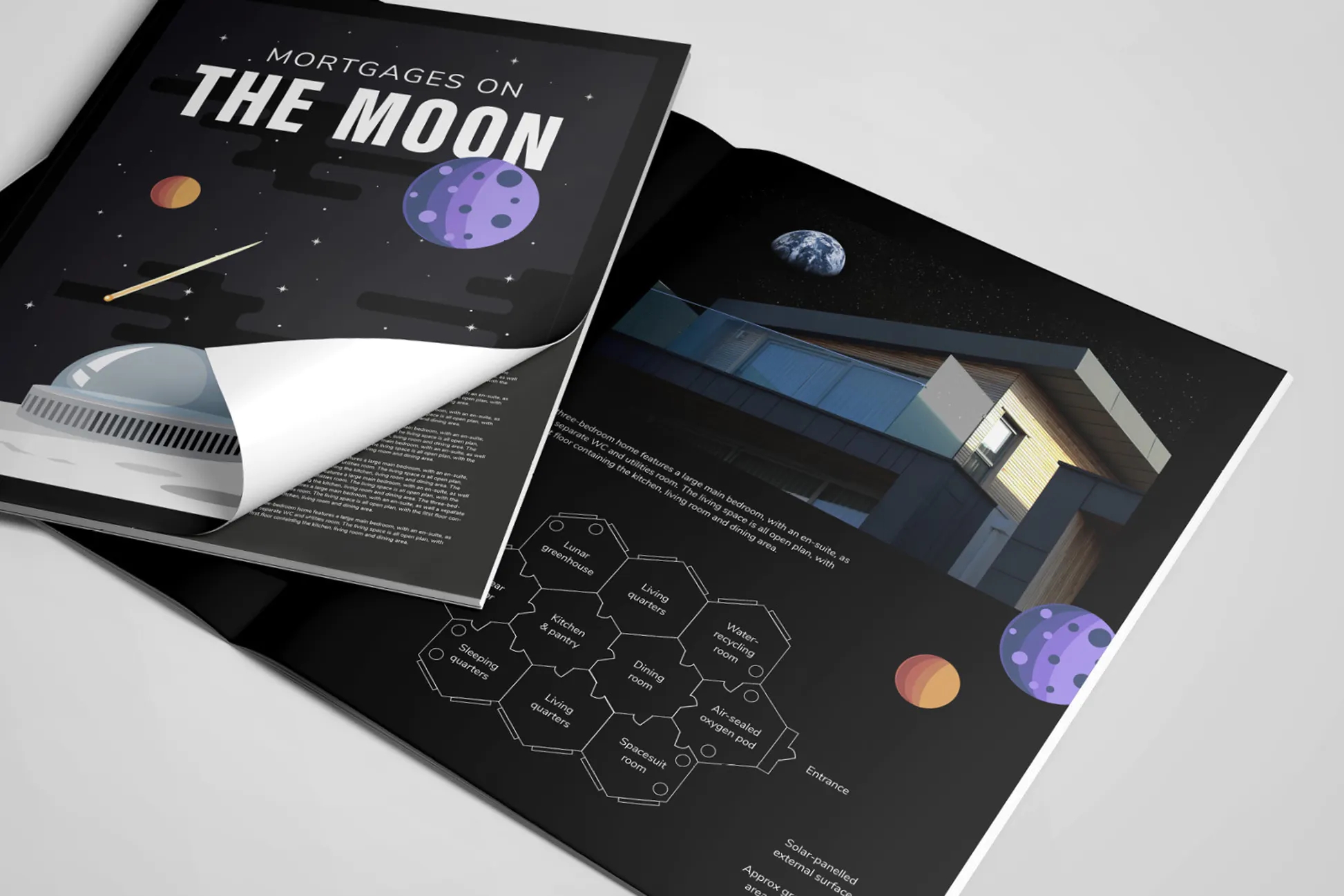 Moon Mortgage - Lunar Real Estate Documents (Image)